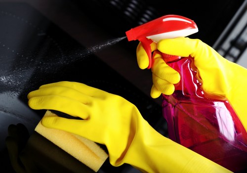 Upholstery cleaning equipment used on a mattress