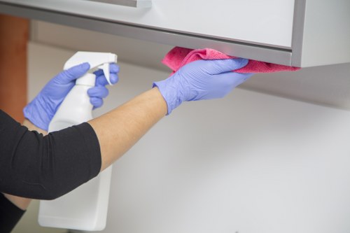 Charity donation and reuse items from carpet cleaning work